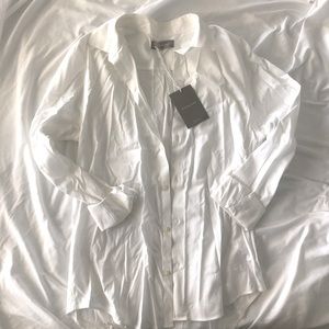 NWT Everlane White Button-Down Shirt